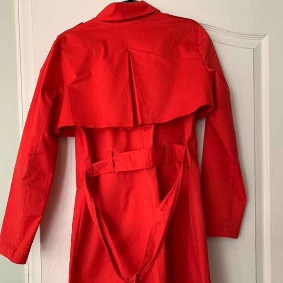 CAbi red convertible trench coat - Picture 8 of 8